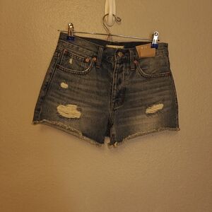 Madewell Women's Relaxed Denim Shorts Size 23